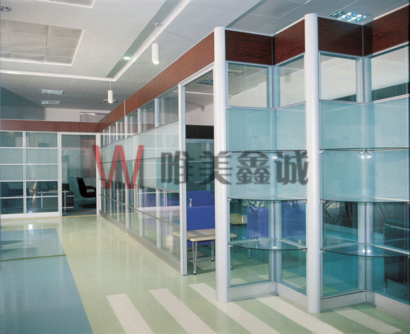 福州玻璃高隔屏風GG-BL-009