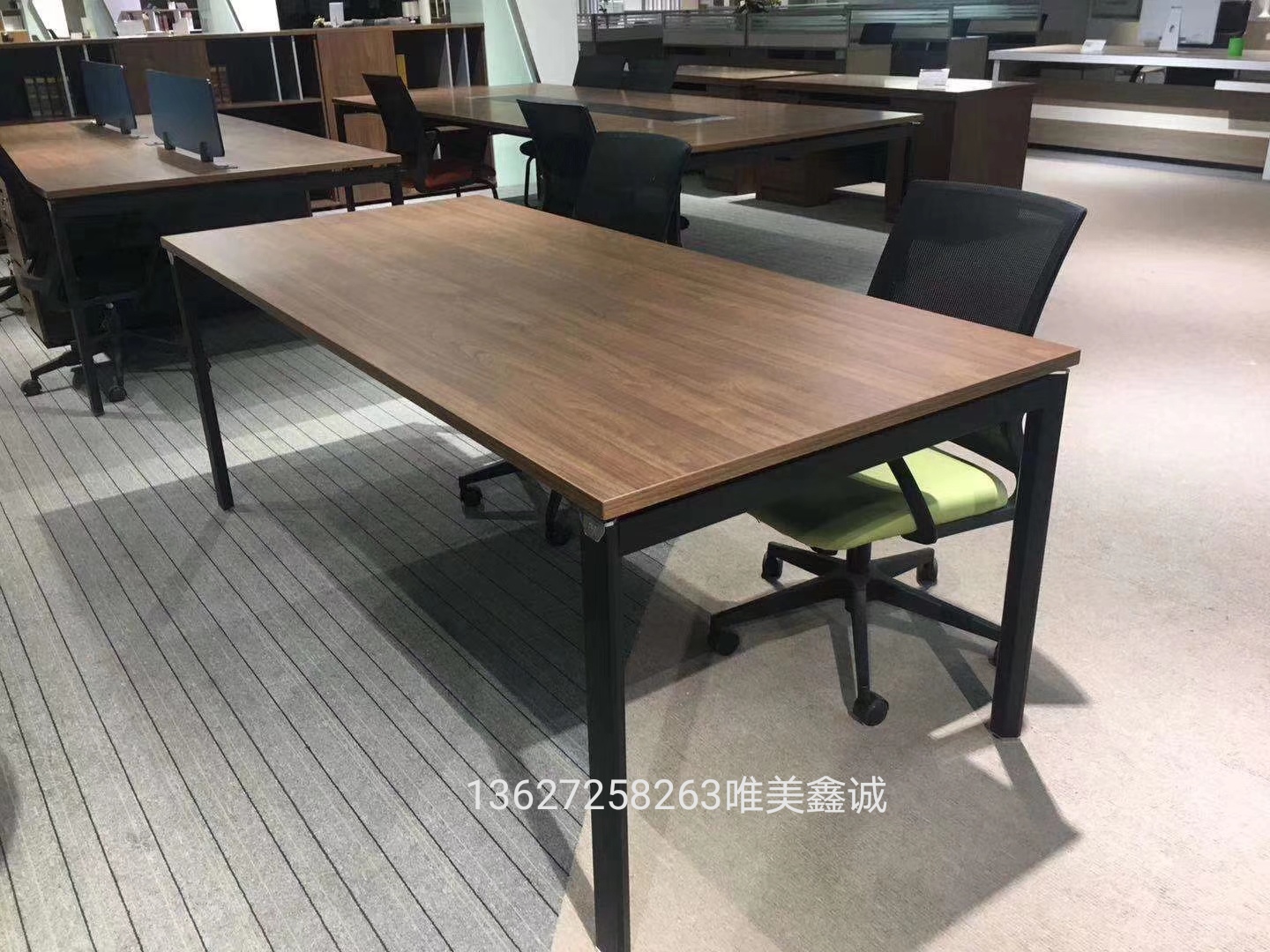 保山鋼架會議桌WM-FLX-18