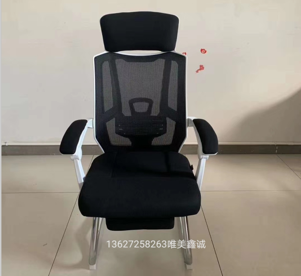 衡陽鋼架網面弓字椅WM-BX-029