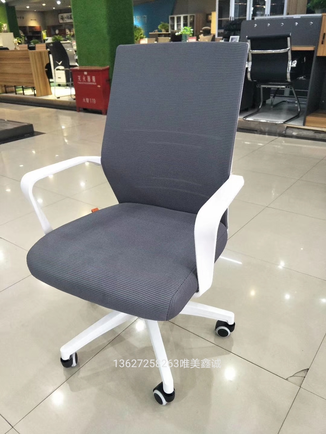 淮南網(wǎng)面職員椅WM-BX-028