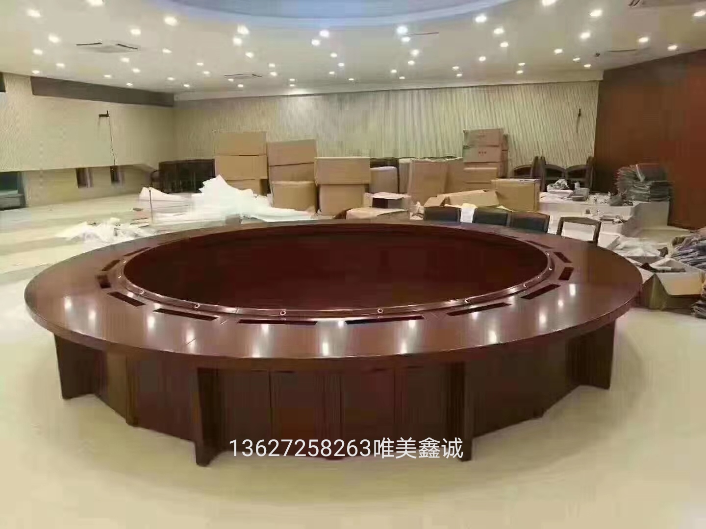 沈陽實木油漆會議桌WM-BC-015