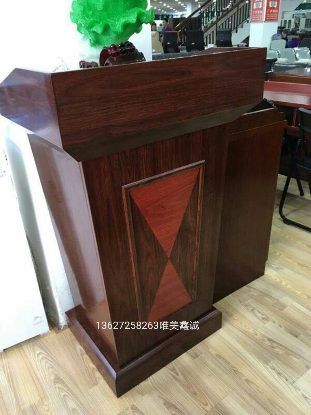 衡陽油漆演講臺WM-QRY-02