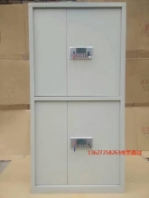 七臺河灰白上下對開門密碼柜WM-G527